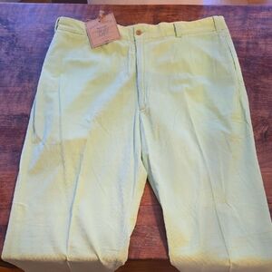 Men's Light Green Casual Pants